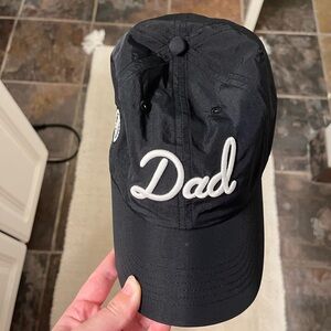 47 Brand Black Barstool Sports Cap with 'Dad' Embroidery
